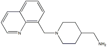 [1-(quinolin-8-ylmethyl)piperidin-4-yl]methanamine