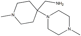[1-methyl-4-(4-methylpiperazin-1-yl)piperidin-4-yl]methylamine Struktur