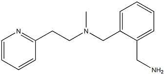 [2-({methyl[2-(pyridin-2-yl)ethyl]amino}methyl)phenyl]methanamine