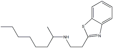 [2-(1,3-benzothiazol-2-yl)ethyl](octan-2-yl)amine