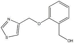 [2-(1,3-thiazol-4-ylmethoxy)phenyl]methanol Structure