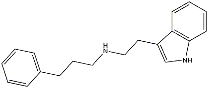 [2-(1H-indol-3-yl)ethyl](3-phenylpropyl)amine Structure