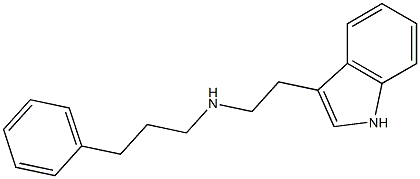 [2-(1H-indol-3-yl)ethyl](3-phenylpropyl)amine Struktur