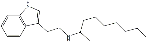 [2-(1H-indol-3-yl)ethyl](nonan-2-yl)amine Structure