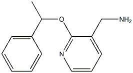 [2-(1-phenylethoxy)pyridin-3-yl]methanamine