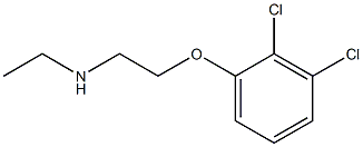 [2-(2,3-dichlorophenoxy)ethyl](ethyl)amine 化学構造式