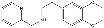 [2-(2,3-dihydro-1,4-benzodioxin-6-yl)ethyl](pyridin-2-ylmethyl)amine