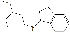 [2-(2,3-dihydro-1H-inden-1-ylamino)ethyl]diethylamine 结构式