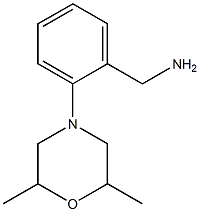 [2-(2,6-dimethylmorpholin-4-yl)phenyl]methanamine|