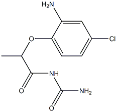 [2-(2-amino-4-chlorophenoxy)propanoyl]urea