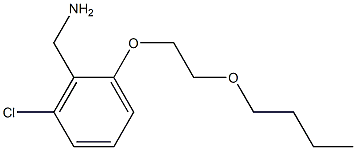 [2-(2-butoxyethoxy)-6-chlorophenyl]methanamine