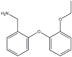 [2-(2-ethoxyphenoxy)phenyl]methanamine Structure