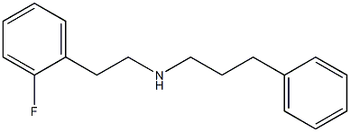 [2-(2-fluorophenyl)ethyl](3-phenylpropyl)amine|