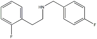 [2-(2-fluorophenyl)ethyl][(4-fluorophenyl)methyl]amine