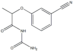 [2-(3-cyanophenoxy)propanoyl]urea