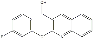  [2-(3-fluorophenoxy)quinolin-3-yl]methanol