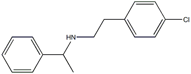 [2-(4-chlorophenyl)ethyl](1-phenylethyl)amine 化学構造式