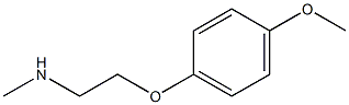 [2-(4-methoxyphenoxy)ethyl](methyl)amine Structure