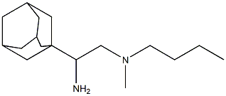 [2-(adamantan-1-yl)-2-aminoethyl](butyl)methylamine Struktur