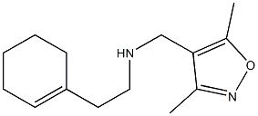  [2-(cyclohex-1-en-1-yl)ethyl][(3,5-dimethyl-1,2-oxazol-4-yl)methyl]amine