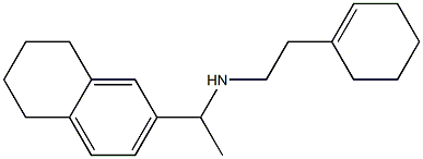 [2-(cyclohex-1-en-1-yl)ethyl][1-(5,6,7,8-tetrahydronaphthalen-2-yl)ethyl]amine