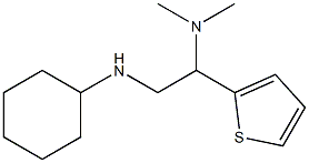 [2-(cyclohexylamino)-1-(thiophen-2-yl)ethyl]dimethylamine
