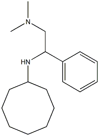 [2-(cyclooctylamino)-2-phenylethyl]dimethylamine