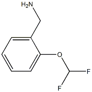 [2-(difluoromethoxy)phenyl]methanamine Structure