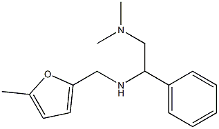 [2-(dimethylamino)-1-phenylethyl][(5-methylfuran-2-yl)methyl]amine Structure