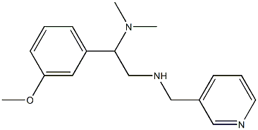 [2-(dimethylamino)-2-(3-methoxyphenyl)ethyl](pyridin-3-ylmethyl)amine