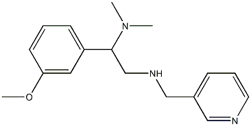  [2-(dimethylamino)-2-(3-methoxyphenyl)ethyl](pyridin-3-ylmethyl)amine