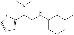 [2-(dimethylamino)-2-(furan-2-yl)ethyl](heptan-4-yl)amine|