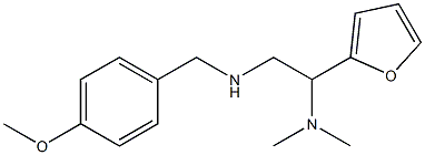 [2-(dimethylamino)-2-(furan-2-yl)ethyl][(4-methoxyphenyl)methyl]amine