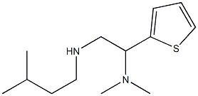 [2-(dimethylamino)-2-(thiophen-2-yl)ethyl](3-methylbutyl)amine Structure
