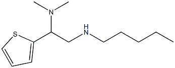 [2-(dimethylamino)-2-(thiophen-2-yl)ethyl](pentyl)amine