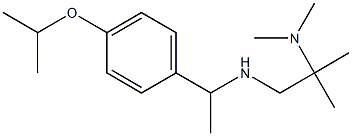 [2-(dimethylamino)-2-methylpropyl]({1-[4-(propan-2-yloxy)phenyl]ethyl})amine