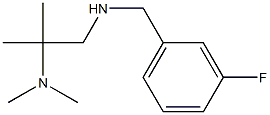 [2-(dimethylamino)-2-methylpropyl][(3-fluorophenyl)methyl]amine