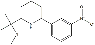 [2-(dimethylamino)-2-methylpropyl][1-(3-nitrophenyl)butyl]amine