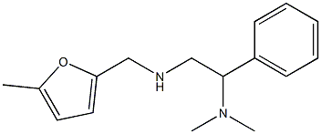 [2-(dimethylamino)-2-phenylethyl][(5-methylfuran-2-yl)methyl]amine Structure