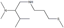 [2-(dimethylamino)-3-methylbutyl][3-(methylsulfanyl)propyl]amine|