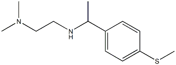 [2-(dimethylamino)ethyl]({1-[4-(methylsulfanyl)phenyl]ethyl})amine