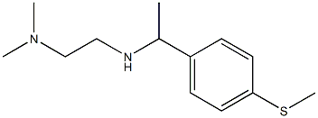 [2-(dimethylamino)ethyl]({1-[4-(methylsulfanyl)phenyl]ethyl})amine|