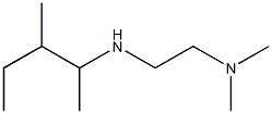 [2-(dimethylamino)ethyl](3-methylpentan-2-yl)amine Struktur
