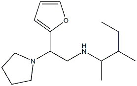 [2-(furan-2-yl)-2-(pyrrolidin-1-yl)ethyl](3-methylpentan-2-yl)amine