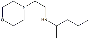 [2-(morpholin-4-yl)ethyl](pentan-2-yl)amine Struktur