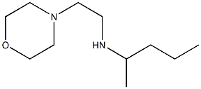 [2-(morpholin-4-yl)ethyl](pentan-2-yl)amine 化学構造式