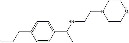  [2-(morpholin-4-yl)ethyl][1-(4-propylphenyl)ethyl]amine