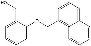 [2-(naphthalen-1-ylmethoxy)phenyl]methanol Structure