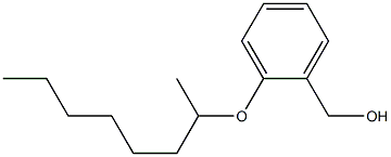 [2-(octan-2-yloxy)phenyl]methanol Structure