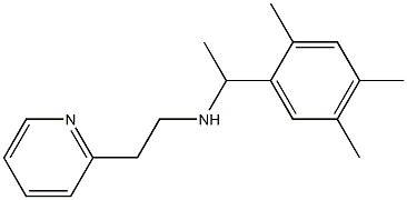 [2-(pyridin-2-yl)ethyl][1-(2,4,5-trimethylphenyl)ethyl]amine 结构式